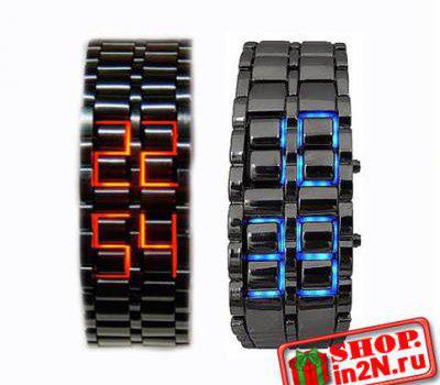 Часы наручные led watch samurai в Нижний-Новгороде